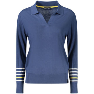 North Sails Blue Viscose Women Sweater