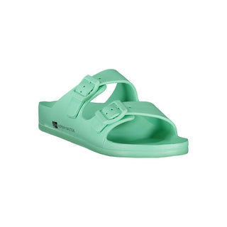 Norway 1963 Verde Plastica Women Slipper