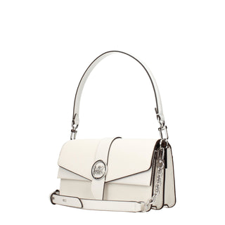Michael Kors White Leather Handbag