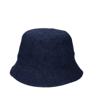 Isabel Marant Blue Cotton Bucket Hat