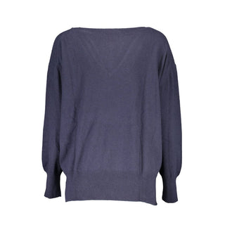 North Sails Blue Polyamide Women Sweater