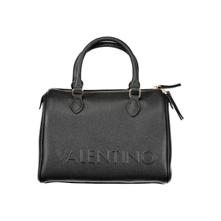 Mario Valentino Black Polyurethane Women's Bag