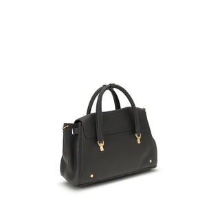 Thom Browne Gray Calf Leather Bos Taurus Handbag