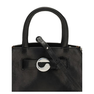 Coperni Black Calf Leather Bos Taurus Shoulder Bag