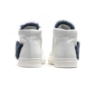 Mr&Mrs Italy White Leather Women's Sneaker