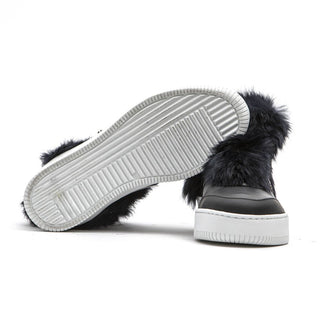 Mr&Mrs Italy Blue Leather Women Sneaker