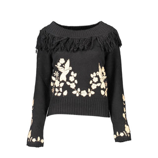 Blugirl Black Viscose Women Sweater