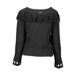 Blugirl Black Viscose Women Sweater
