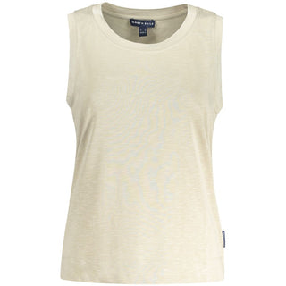 North Sails Beige Modal Women Tank Top