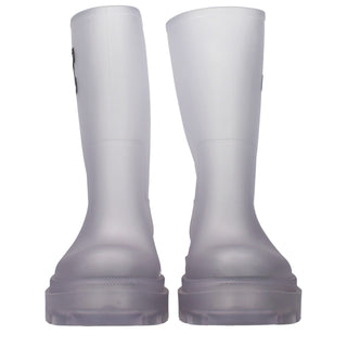 Off-White Transparent Pvc Ankle Boots