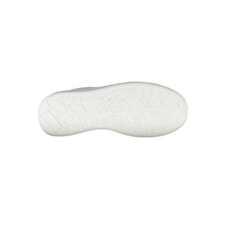 Gaelle Paris White Polyurethane Women Sneaker