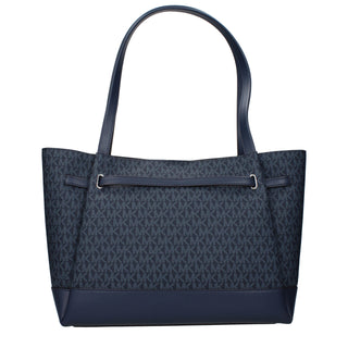 Michael Kors Blue Fabric Shoulder Bag