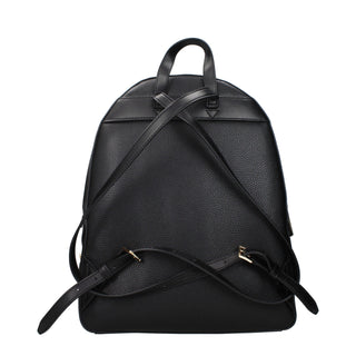 Michael Kors Black Leather Backpack