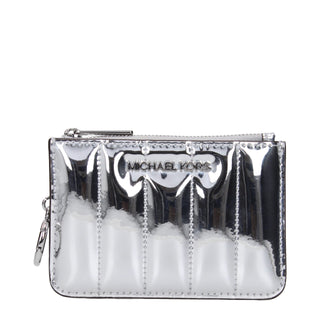 Michael Kors Gray Leather Wallet