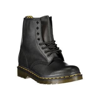 Dr. Martens Black Leather Unisex Ankle Boot