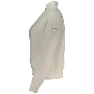 North Sails Bianco Cotton Women Sweatshirt