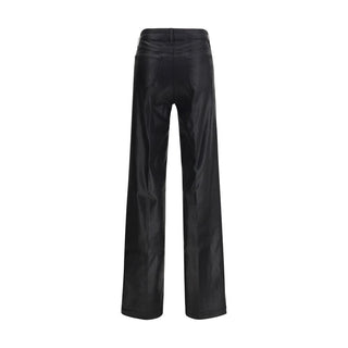 L'Agence Black Cotton Jeans Denim