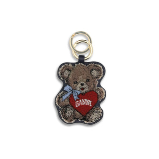 Ganni Multicolor Polyamide Keychain