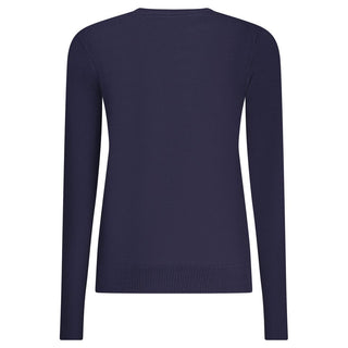 Norway 1963 Blu Viscose Donna Maglia