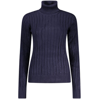 Norway 1963 Blu Viscosa Donna Maglia