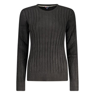 Norway 1963 Black Viscose Women's Sweater