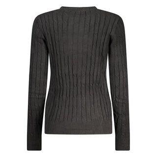 Norway 1963 Black Viscose Women's Sweater
