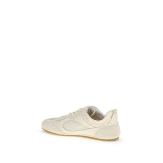 Tory Burch Beige Polyester Sneakers