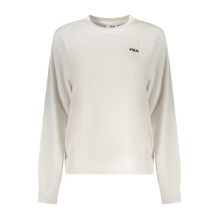 Fila White Cotton Women's Sweatshirt