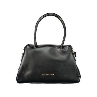 Mario Valentino Black Polyurethane Women's Bag