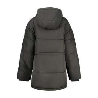 Fila Black Polyester Women Jacket
