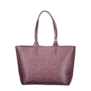 Mario Valentino Rosso Polyurethane Women's Bag with Handles