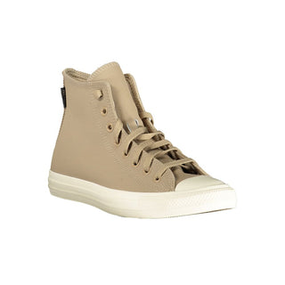 Converse Beige Leather Unisex Sneaker